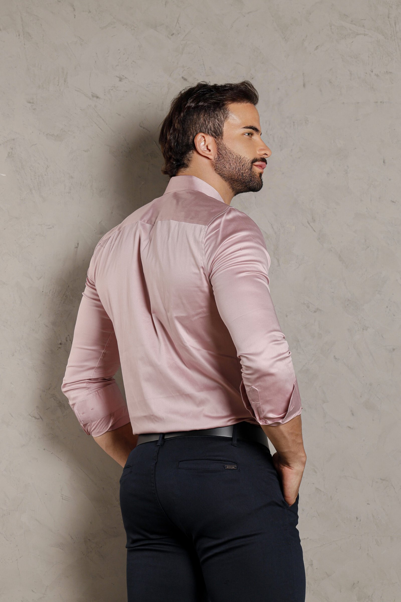 CAMISA M.L.FIT ROSÉ AC